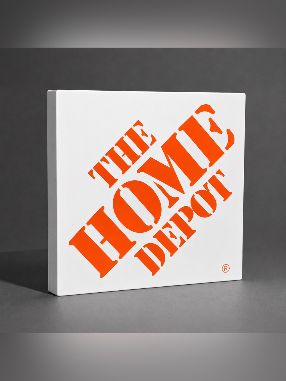 Home Depot LED Light Box - USB powered - 3D Printed Wall Art!